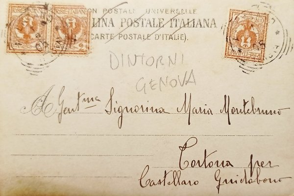 Cartolina - Genova - Dintorni - 1905