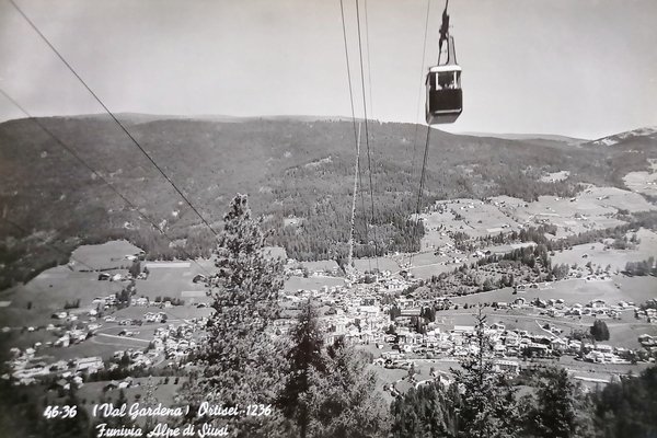 Cartolina - Ortisei - Val Gardena - Funivia Alpe di …