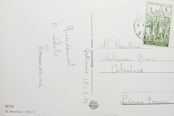 Cartolina - Gattinara - Scorcio Panoramico - 1959 | Immagine Gallery 2