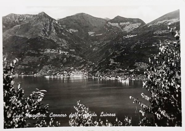 Cartolina - Lago Maggiore - Cannero dalla sponda Luinese - … | Immagine principale