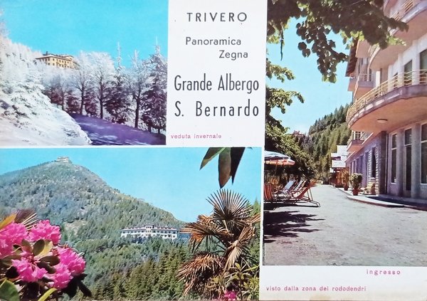 Cartolina - Trivero - Panoramica Zegna - Grande Albergo S. …