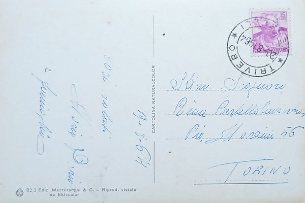 Cartolina - Trivero - Panoramica Zegna - Grande Albergo S. …