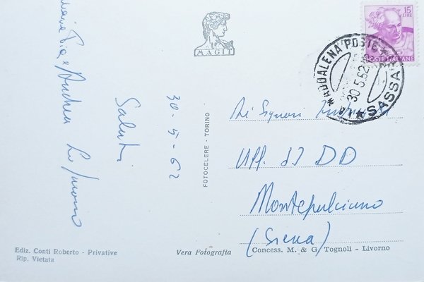 Cartolina - Saluti da La Maddalena - Vedute diverse - …