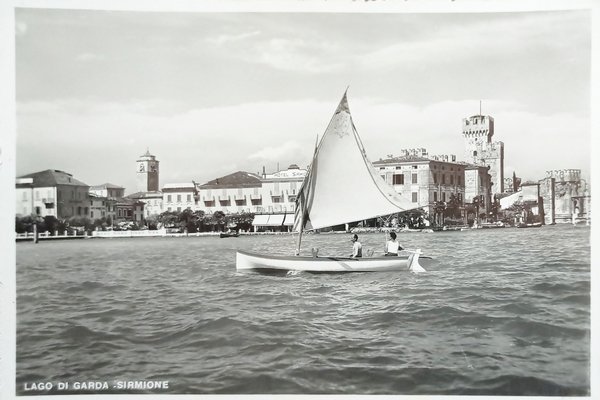 Cartolina - Lago di Garda - Sirmione - 1950