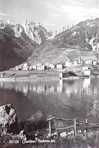 Cartolina - Trentino - Molveno - 1954