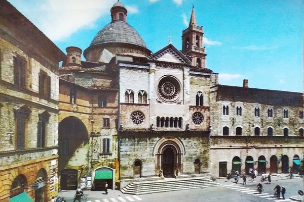 Cartolina - Foligno ( Perugia ) - Facciata Secondaria del …