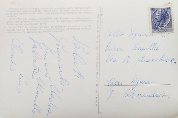 Cartolina - Rivoltella - Villaggio Antico - Lago di Garda …