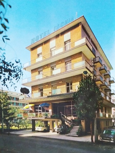 Cartolina - Hotel Ischia - Marebello di Rimini - 1973