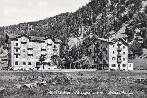 Cartolina - Valle d'Aosta - Champoluc - Albergo Cervino - … | Immagine principale