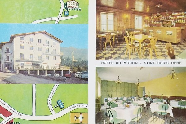 Cartolina - Hotel du Moulin - Saint Christophe - 1975 … | Immagine principale