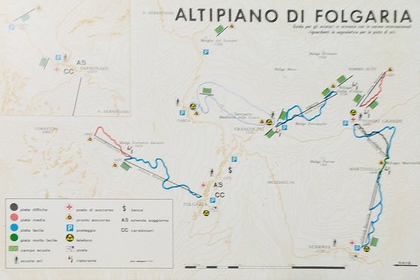 Cartolina - Altopiano di Folgaria - Le Piste di Sci … | Immagine principale