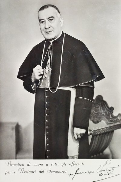 Cartolina - S. Ecc. Mons. Francesco Imberti - Arcivescovo di … | Immagine principale