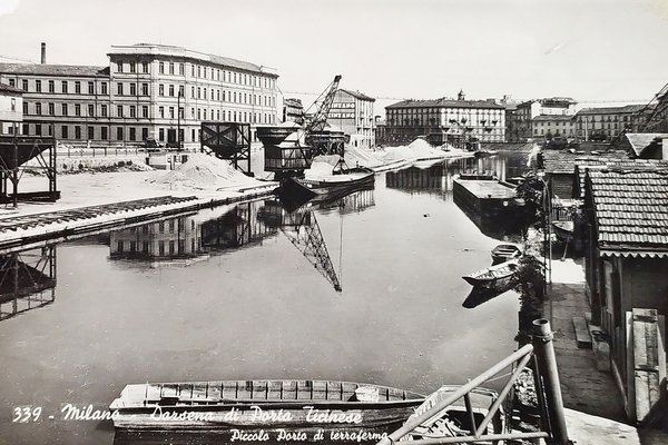 Cartolina - Milano - Darsena di Porta Ticinese - Piccolo … | Immagine principale