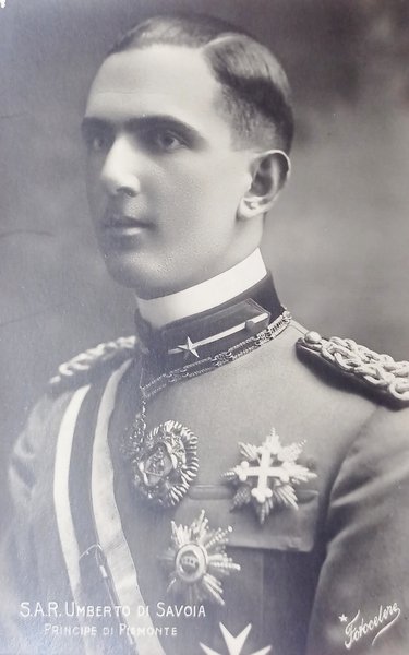 Cartolina - S.A.R. Umberto di Savoia - Principe di Piemonte …