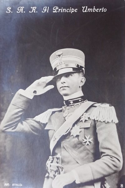 Cartolina Commemorativa - S.A.R. Il Principe Umberto - 1920 ca.