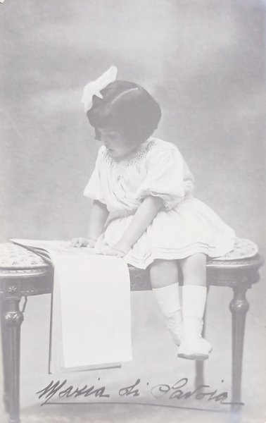 Cartolina Commemorativa - Maria di Savoia - 1920 ca.