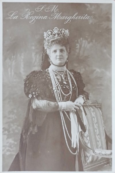 Cartolina Commemorativa - S. M. La Regina Margherita - 1910 …