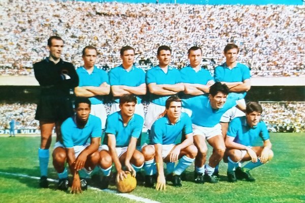Cartolina Sport Calcio - A. C. Napoli 1966 - 1967