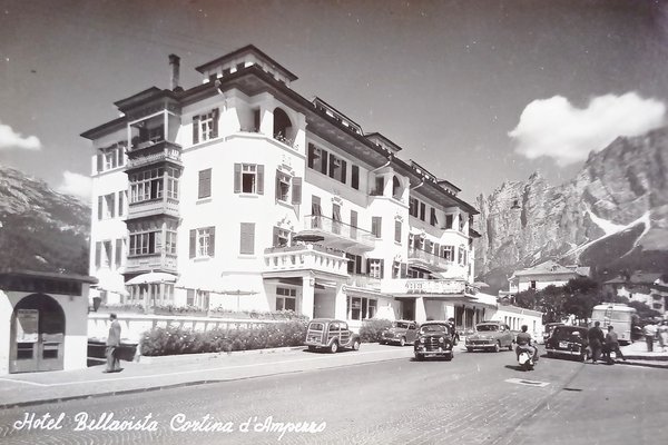 Cartolina - Hotel Bellavista - Cortina d'Ampezzo - 1955