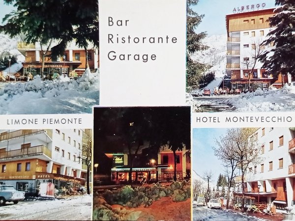 Cartolina - Limone Piemonte - Hotel Montevecchio - 1966