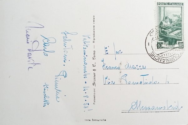 Cartolina - Valle d'Aosta - Valtournenche - Punto pittoresco - …