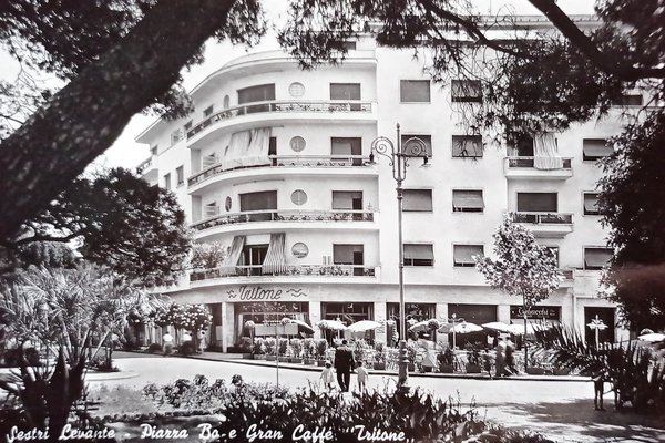 Cartolina - Sestri Levante - Piazza Bo e Gran Caffè …