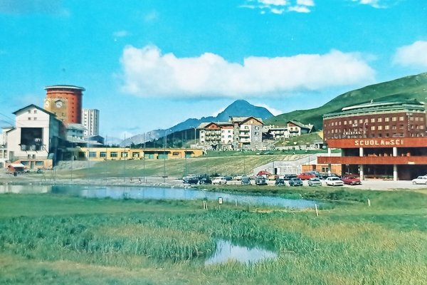 Cartolina - Sestriere - Scorcio Panoramico - Scuola di Sci … | Immagine Gallery 1