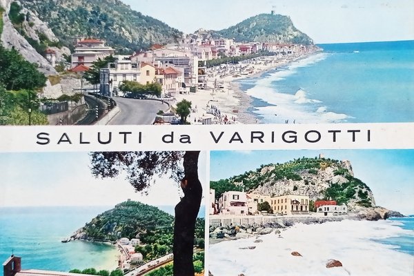 Cartolina - Saluti da Varigotti - Vedute diverse - 1968