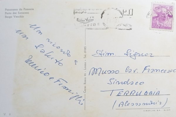 Cartolina - Saluti da Varigotti - Vedute diverse - 1968