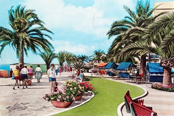 Cartolina - Riviera delle Palme - Loano - Particolare della …