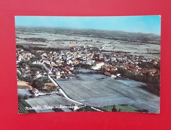 Cartolina Mirabello Monferrato - Panorama - 1965