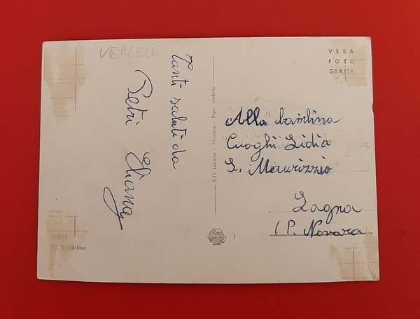 Cartolina Saluti da Gattinara - 1964