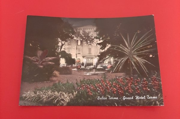 Cartolina Salice Terme - Grand Hotel Terme - 1967