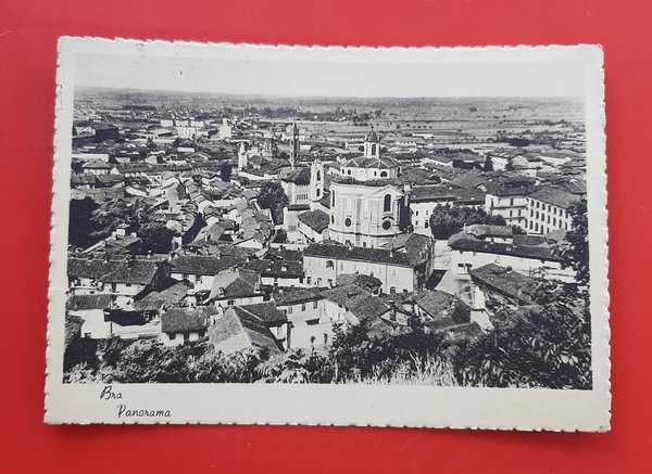 Cartolina Bra Panorama - 1953