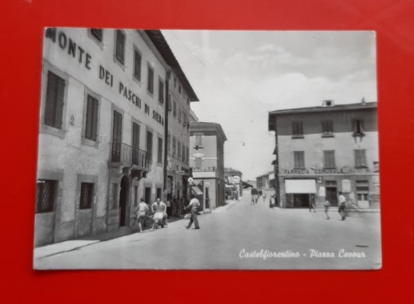 Cartolina Castelfiorentino - Piazza Cavour - 1970