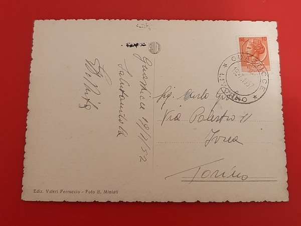 Cartolina Guasticce - Panorama - 1957