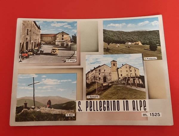Cartolina S. Pellegrino in Alpe m. 1525 - Il Prataccio …