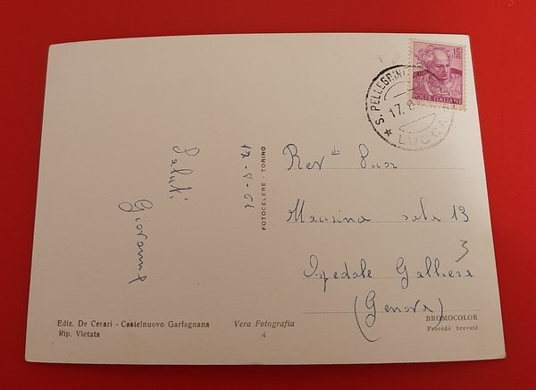 Cartolina S. Pellegrino in Alpe m. 1525 - Il Prataccio …