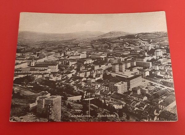 Cartolina Campobasso - Panorama - 1955