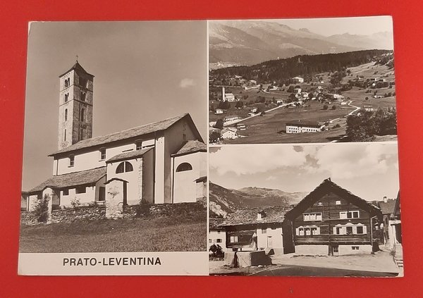 Cartolina Prato - Leventina - 1968