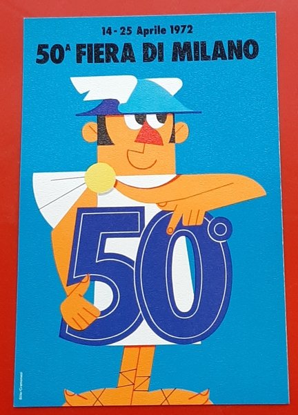Cartolina 14 - 25 Aprile 1972 - 50° Fiera di …