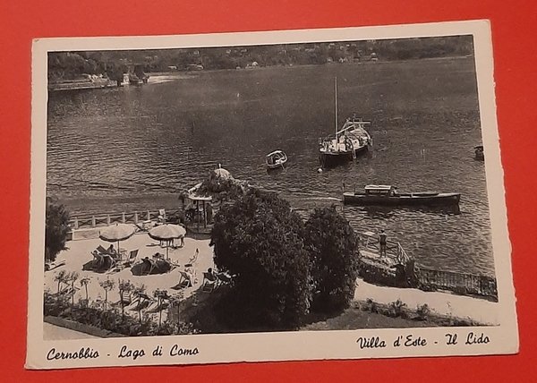 Cartolina Cernobbio - Lago di Como - Villa d' Este …