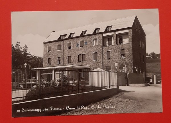 Cartolina Salsomaggiore Terme - Casa di Cura Carlo Jueker - …