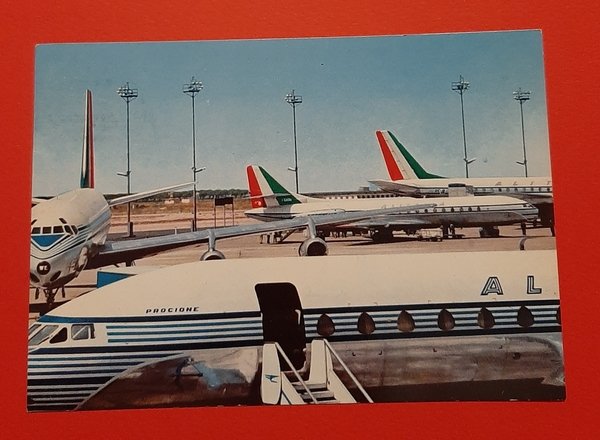 Cartolina Alitalia - Airlines - 1967