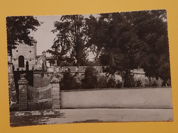 Cartolina Cave - Villa Giulia - Stazione Idroclimatica preferita - …