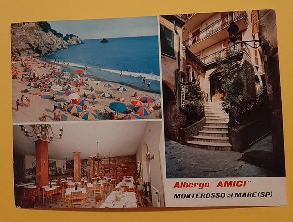 Cartolina Albergo Amici - Monterosso al Mare ( SP ) …