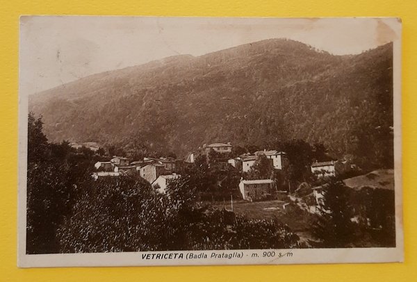 Cartolina Vetriceta ( Badia Prataglia ) - 1925