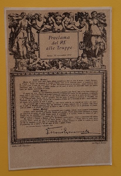 Cartolina Proclama del Re alle Truppe - 1900