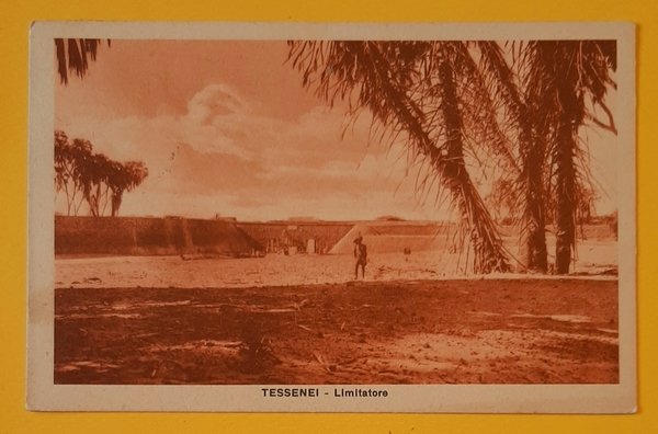 Cartolina Tessenei - Limitatore - 1935