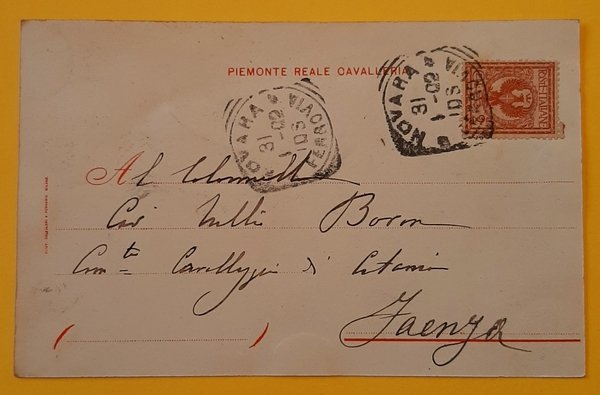 Cartolina Vittorio Amedeo II - Duca di Savoia - 1902 | Immagine Gallery 2